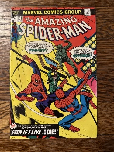 Amazing Spider-Man #149 (Marvel 1975) [VG/FN] 🔑 1st App Ben Reilly, Jackal 🔑