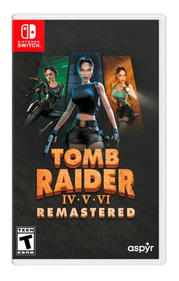 Tomb Raider IV-VI Remastered Lara Croft - Nitnendo Switch NEW FREE US SHIPPING