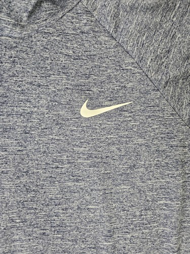 Nike Swim Pullover Performance Hoodie Men M Blue Lightweight DRI-FIT UPF 40 - Picture 4 of 9