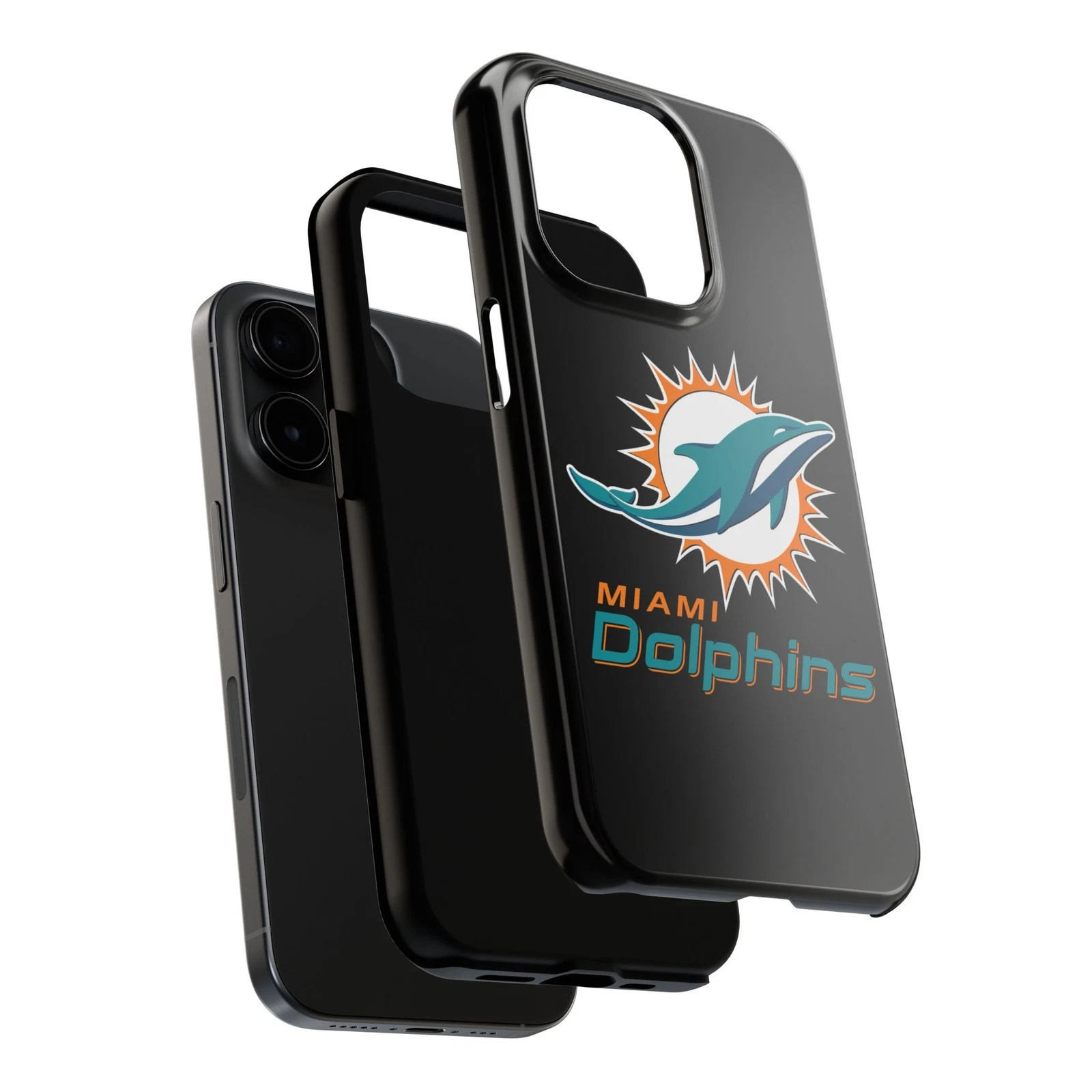 Miami Dolphins Tough Phone Case for iPhone
