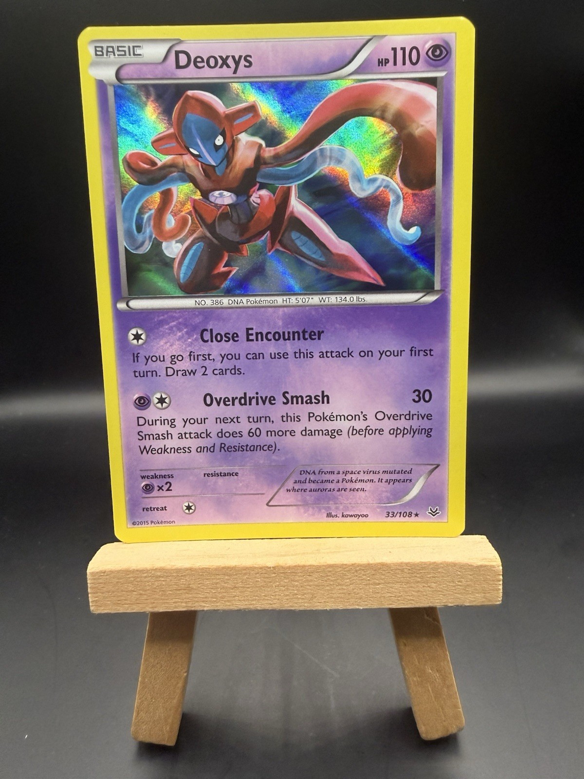 Deoxys 33/108 XY Roaring Skies - Pokemon TCG - LP