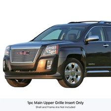 For GMC Terrain 2010-2015 APG 1-Pc Polished 8x6 mm Horizontal Billet Main Grille