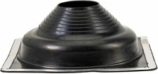 Square Base Pipe Flashing Roof Jack Pipe Boot for OD Pipe Sizes 6" - 12" NEW