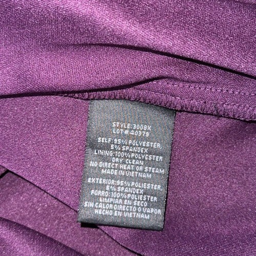 XSCAPE Ruffled Off-The-Shoulder Gown Size 8 - Imagen 9 de 14