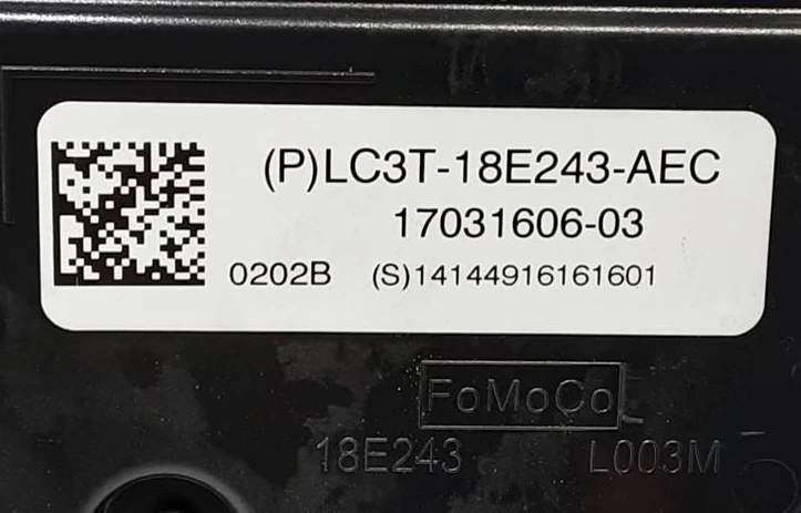 Ford F250 F350 2019-2022 panel de control pantalla 4,2 identificación de apertura KC3T-18E243-ADB Foto 3 de 3