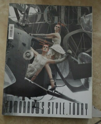 MAGAZIN VOGUE ITALIEN 2007 AUSGABE 678 FEBRUAR - TOMORROW'S STYLE TODAY (UJ)