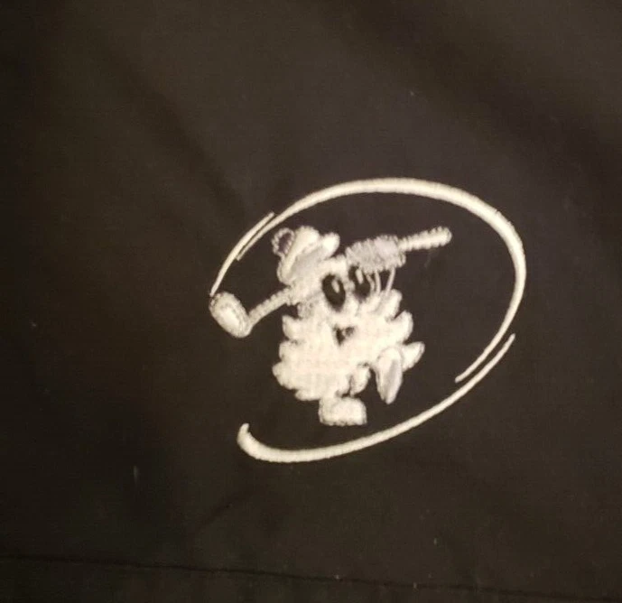 Chaqueta de lluvia de golf Ashworth Weather Systems negra Eagle Mont Club para hombre mediana Foto 4 de 4