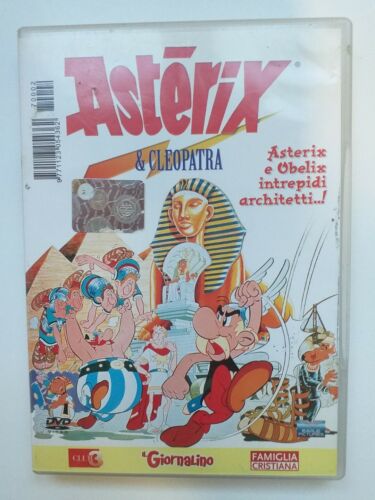 DVD ASTERIX & CLEOPATRA Cartone Raro Edizione Il Giornalino Asterx e Obelix   - Foto 1 di 3