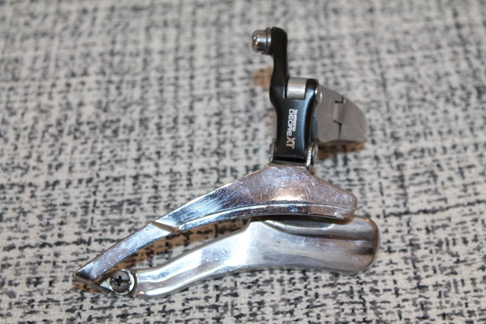 Desviador Delantero Shimano XT FD-M735 Tiro Por abajo Ø 34.9 mm Retro - Imagen 2 de 4