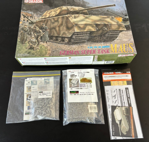 1/35 "Dragon / Atelier / Voyager 'Maus' bundle. (Injection / PE / Resin) . - Picture 1 of 12