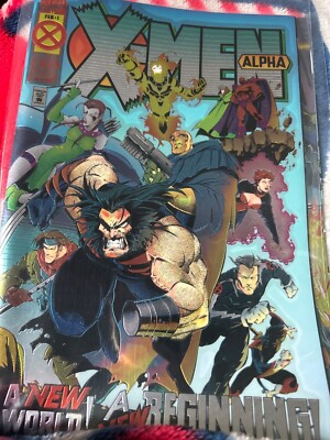 X-Men: Alpha #1 (Marvel Comics February 1995)