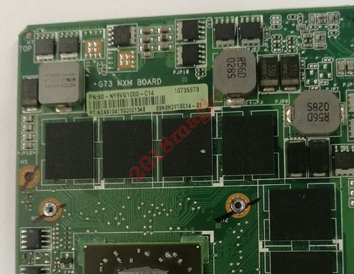 Per Asus G73JH 1 GB 216-0769008 scheda video VGA 60-NY8VG1000-C14 testata buona - Foto 3 di 4