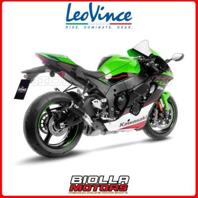 15406B AUSPUFFBLENDE LEOVINCE KAWASAKI ZX-10R NINJA 1000 2020 - LV CORSA BLACK E