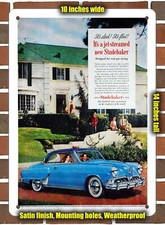 Metal Sign - 1952 Studebaker Vintage Ad 03