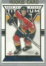  2002-03 Titanium Blue #116 Jay Bouwmeester 019/450 (ref48533)