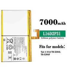 Replacement Battery For Lenovo TAB 4 Plus TB-X304L 304F L16D2P31 Tablet Internal