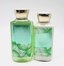 Bath  Body Works Cucumber Melon Shower Gel  Body Lotion 2-piece Set   NEW