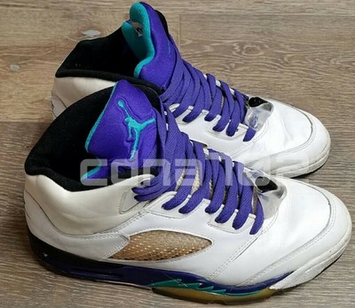 💥1990 OG NIKE AIR JORDAN V 5 Grapes 