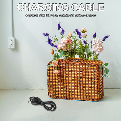USB to DC Power Cord Charging Cable 5V 1A USB Cable Intelligent Sensor Garbage - 第 7/12 張圖片