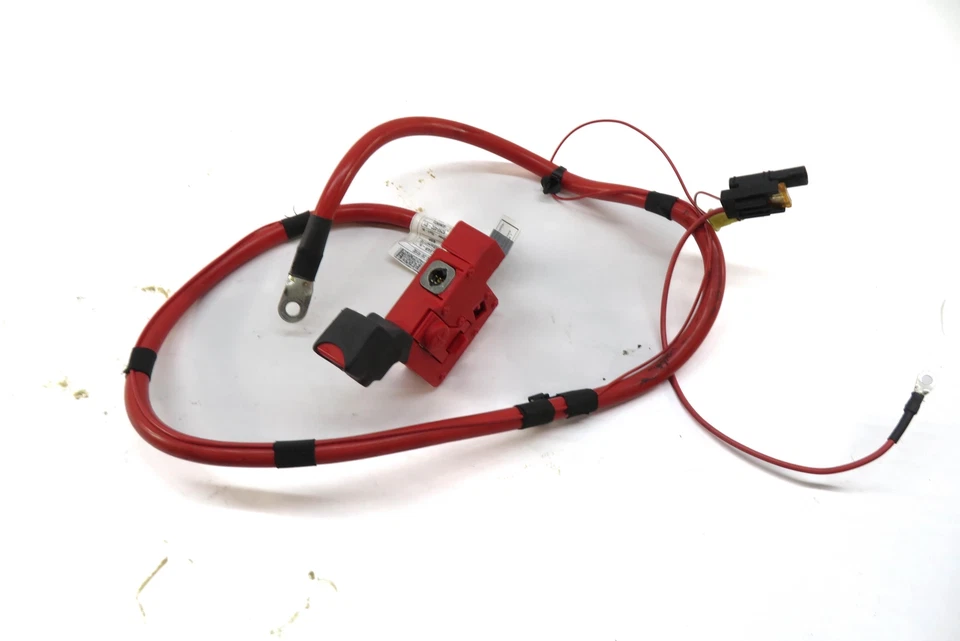 BMW ACTIVE HYBRID 7 (F04) 2013 cable de batería positivo con terminal (rojo) 9266402 Foto 3 de 4