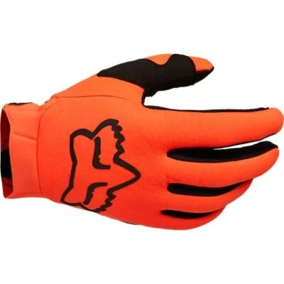 Fox Legion Thermo Gloves MX Motocross Off-Road Flo Orange