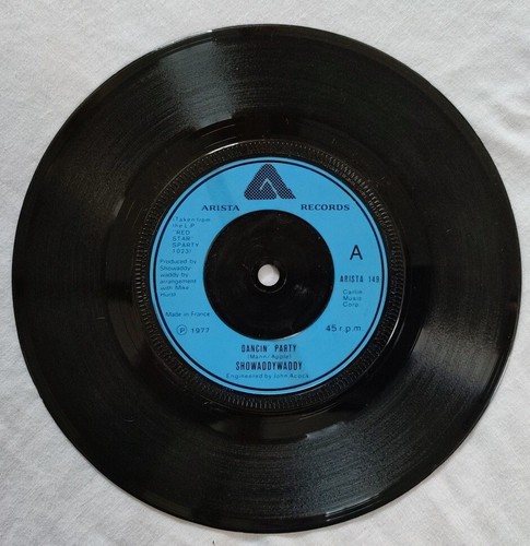 Showaddywaddy-Dancin' Party/One Of These Days Vinyl 7" Single.1977 ARISTA 149. - Picture 3 of 4