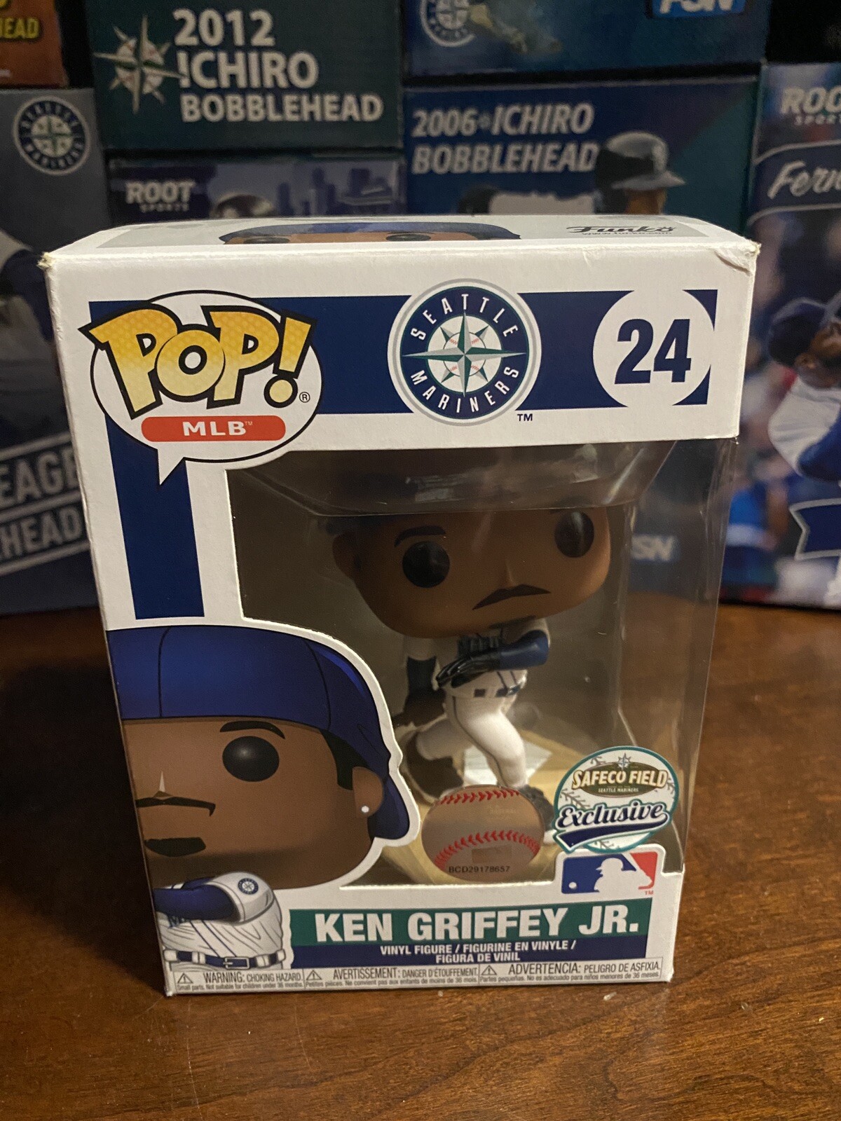 Funko Pop! Vinyl: Ken Griffey Jr - Seattle Mariners Baseball Club (Smb)...