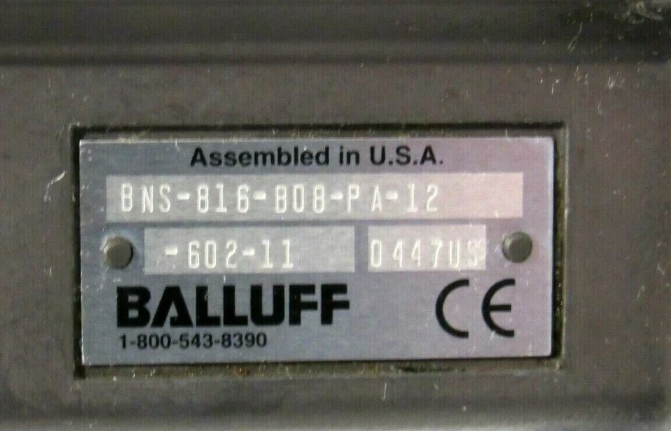 NEU Balluff BNS 816-B08-PA-12-602-11 Endschalter BNS816B08PA1260211 - Bild 4 von 4