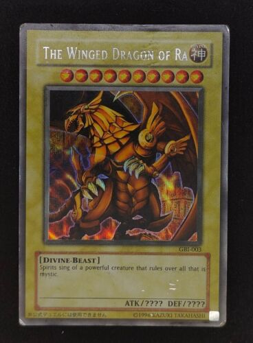 Yu-gi-oh! 2003 The Winged Dragon Of Ra GBI-003 Promo Secret Gameboy  - Picture 1 of 2