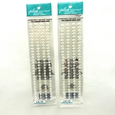 2 Jolee's Boutique Pearl Borders Embellishment Stickers Scrapbooking Crafts