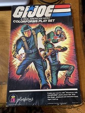 G.I. Joe Hasbro Colorforms Playset. 1982. Used. Ages 3  Up.