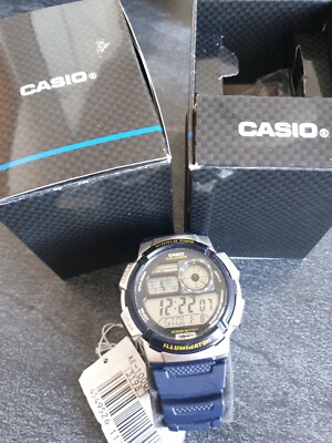 Casio Armbanduhr Alarm Quartz * Illuminator AE-1000W-2AVEF Unisex unbenutzt Neu 