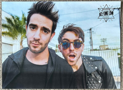 ALL TIME LOW ~ 2016 Full page UK magazine poster