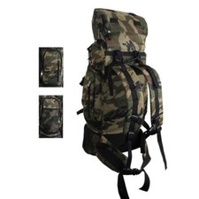 Camouflage 30" Outdoors Hiking/Camping Water-Resistant Mountaineer's Backpack