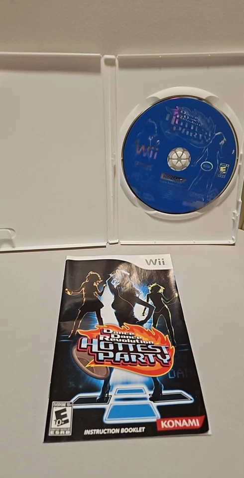 Dance Dance Revolution Hottest Party (Nintendo Wii, 2007) With Manual - Complete - Image 3 of 3