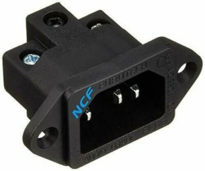 FURUTECH FI-06 NCF(R) Nano-Crystal Rhodium-plated copper Ultimate IEC Inlet