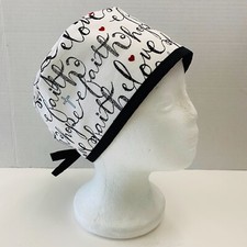 men/women surgical cap - FAITH, HOPE, LOVE