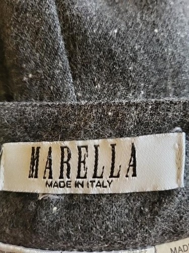 Marella Grey Max Mara Wool Basic Midi Skirt Size S-M US4-8