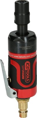 KS Tools 515.5530 SlimPOWER Mini-Druckluft-Stabschleifer, gerade