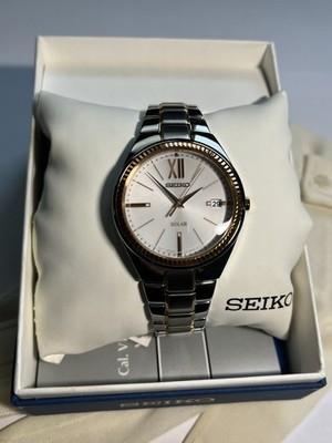 Seiko Small Men s Or Large Women s Solar Watch SNE878