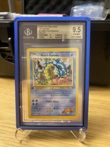 Pokémon TCG Misty's Gyarados Holo Rare Gym Challenge 13/132 1st Edition BGS 9.5