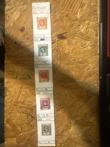 Ceylon Stamps Lot - USED