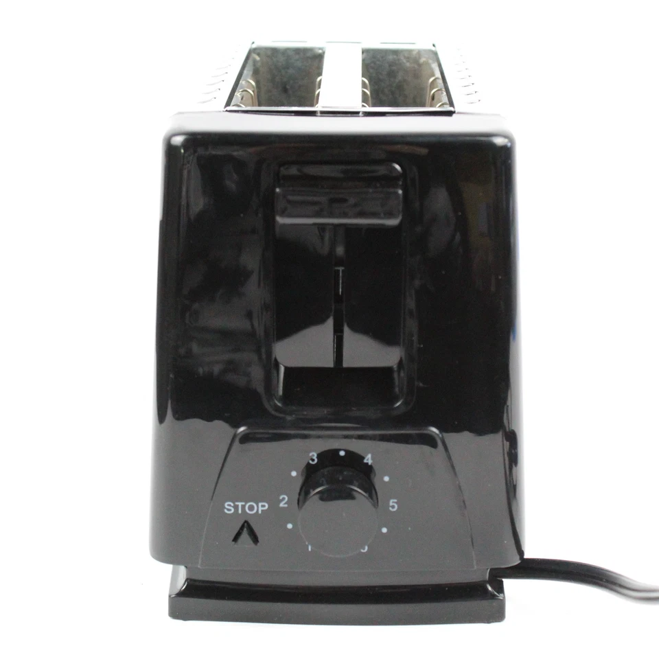 Brentwood 2-Slice Toaster In Stainless Steel & Black Model TS-280S (120V) - Image 2 of 4