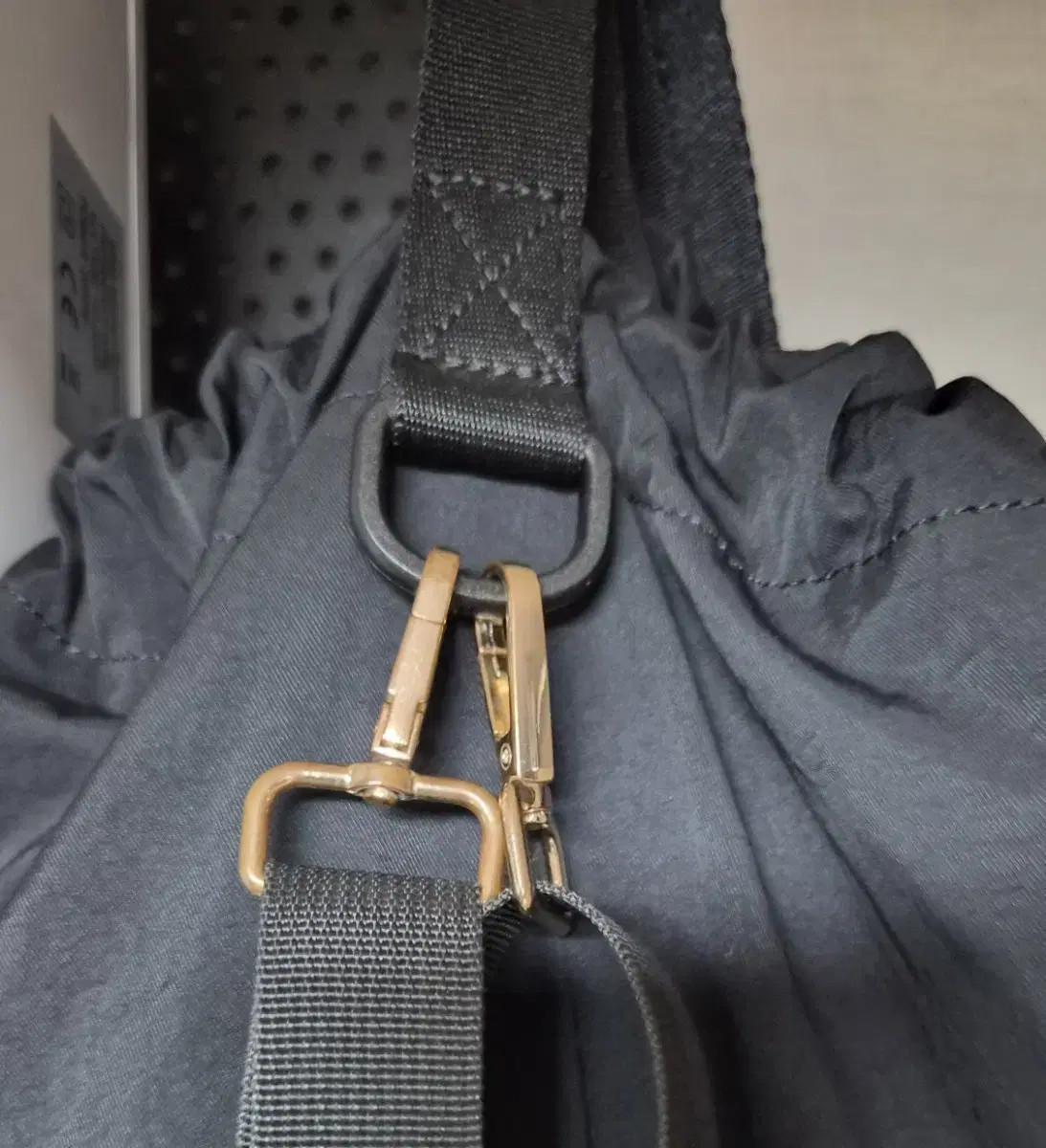 Marc Gonzalez String Backpack Black - image 1