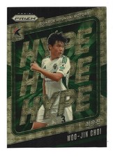 2025 Panini Prizm K League Woo- Jin Choi Hype Gold Power Przm 5/5 Gangwon FC
