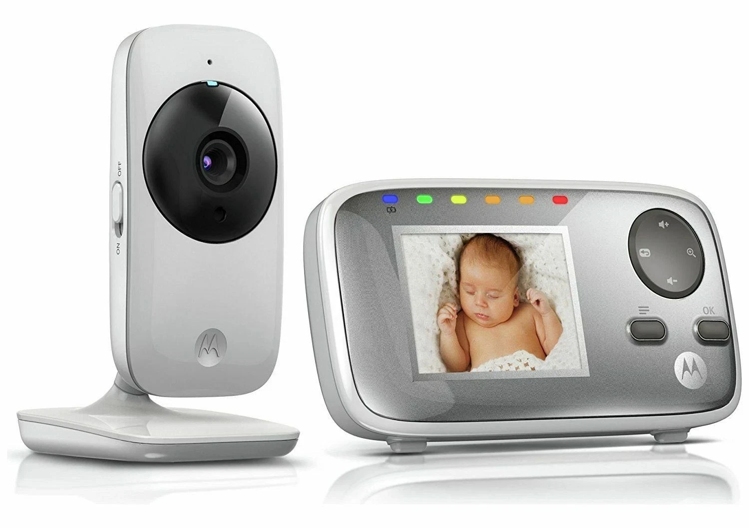 Motorola MBP482XL BABY VIDEO MONITOR Digital LCD 2.8" Colour DisplaY Ex-Display