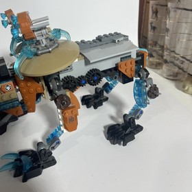 LEGO LEGENDS OF CHIMA: Sir Fangar's Sabre-Tooth Walker (70143) - Incomplete