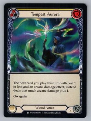 TEMPEST AURORA (YELLOW) DYN210 C FLESH AND BLOOD NM SHEN FEI ;2