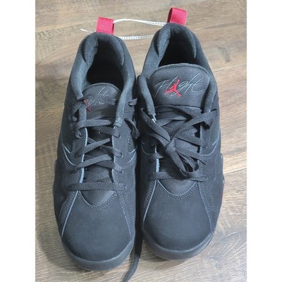 Jordan True Flight Black Varsity Red Mens Basketball Shoes 
