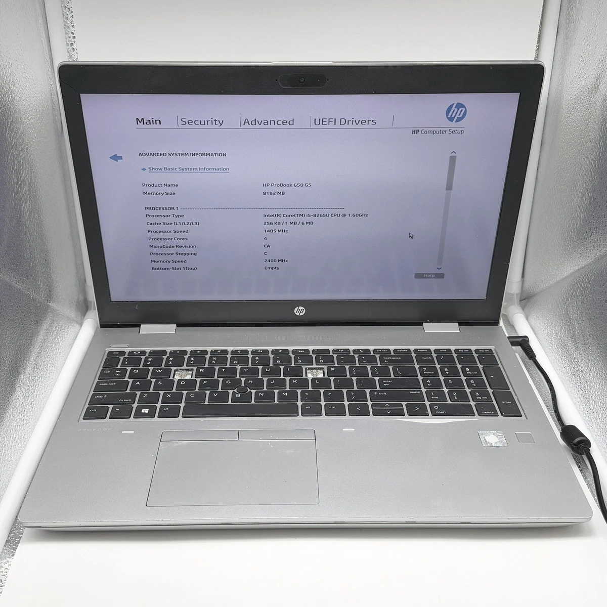 HP ProBook 650 G5 15.6